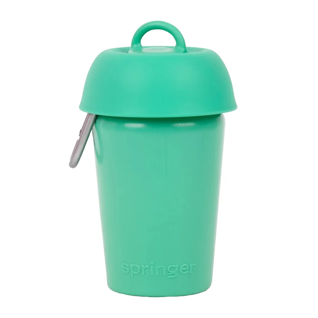 Travel Water Bowl Flip Top Water Bottle for Dogs