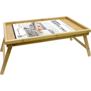 UBL Bamboo Foldable Breakfast Tray Table | 50cm