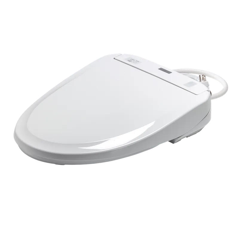 Washlet S350e Round Electronic Bidet Seat in Cotton White