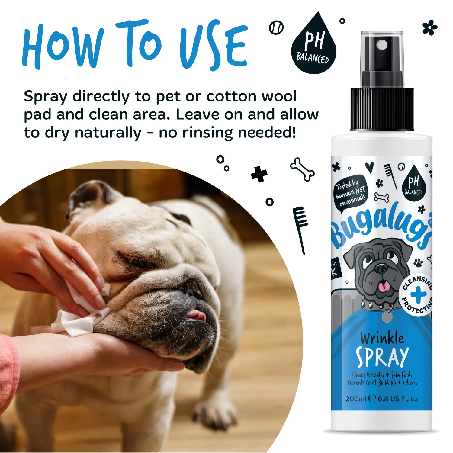 Wrinkle Spray for Dogs & Cats