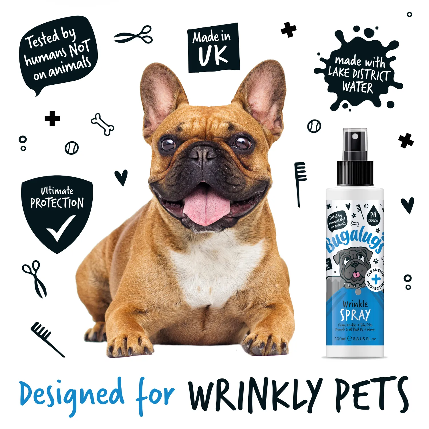 Wrinkle Spray for Dogs & Cats